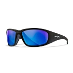 Wiley x R-141346632-CCBOS09-UNIT поляризованные солнцезащитные очки Boss Safety отремонтированы Blue Mirror / Grey / Matte Black