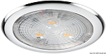 Накладной LED светильник 12В 1.86Вт 35Лм накладка из нержавеющей стали, Osculati 13.179.59