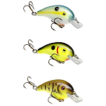 Strike king HC1-535 Pro Model Series 1 65 Mm 10.6g Многоцветный Black Back Chartreuse