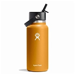 Hydro flask W32BFS162 Бутылка из нержавеющей стали Wide Flex Straw 940ml Fossil