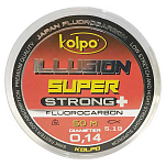Kolpo 0450000-18 Illusion Super Strong 50 m Фторуглерод  Clear 0.180 mm