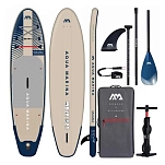 Aqua marina bt-23map Надувной комплект для падлбординга Magma 11´2´´ Earth Wave 44x26x95 340 cm