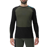 UYN O102494-E751-XXL Базовый слой с длинным рукавом Crossover Winter Зеленый Deep Forest / Black 2XL