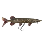 Fox rage NRE509-UNIT Мягкий приманка Ultra-Realistic Pike Replicant 80g 200 mm