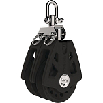 Блок двухшкивный однообушковый Lewmar Syncro 29925002 шкив Ø50мм 450/900кг для троса Ø6-10мм