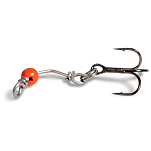 Rhino 6242012 Claw Разъем Treble Hook Черный  Silver 8 