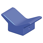 Talamex 76751017 Bow Stop PU Голубой  Blue 72 x 36 x 90 mm 