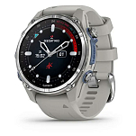 Garmin 010-02753-04 Descent™ Mk3s Подводный компьютер Серебристый Passivated Steel / Fog Gray