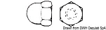 Гайка шестигранная колпачковая UNI 5721 DIN 1587 4 мм, Osculati A4-1587-04