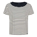 Купить Sea ranch 24-6-118-1073-xxl Футболка с коротким рукавом Patrizia Pearl / Dark Navy 30x25x2 2XL 7ft.ru в интернет магазине Семь Футов