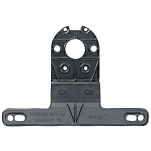 Anderson marine 177-V44009 License Bracket Черный  Black