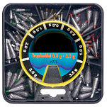Champion fishing 54102035 Drop I Ассортимент свинца Многоцветный Silver 0.8-3.5 g