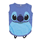 Купить Cerda group 2800000535-BLUE-M Disney Stitch Футболка с собакой Голубой Blue M 7ft.ru в интернет магазине Семь Футов