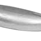 Aluminium welding anode 390 g, 43.905.11