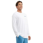 Pelagic 1015243007-WHT-M Футболка с длинным рукавом с защитой от ультрафиолета Aquatek Hood Built For Trollin White M