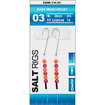 SPRO 004740-00003-00004-00 Salt Связанные Крючки Фиолетовый Easy Bead Violet 4