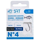 Купить Sert SESAN0079-0004-26 связанный крючок Chinu Special Dorada 150 cm 0.260 mm Бесцветный Black Nickel 4 7ft.ru в интернет магазине Семь Футов