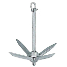 Купить Plastimo 17682 Folding Grapnel with Straight Flukes 0.7 Серый Grey 0.7 kg  7ft.ru в интернет магазине Семь Футов