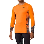 Mizuno a2gac505-54-m Базовый слой с длинным рукавом Virtual Body G5 Tangelo / Black 30x20x5