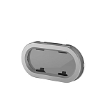 Lewmar 239-393180200 Standard Portlight люк Черный  Grey 366.71 mm