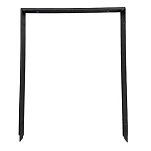 Vitrifrigo nv-218 Правая встраиваемая рама C55BT OCN Black 35x25x10