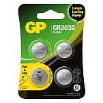 Gp batteries 1263899 Литиевая батарейка CR2032  Silver