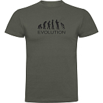 Kruskis CA65500138S006 Футболка с коротким рукавом Evolution by Anglers Зеленый Dark Army Green S