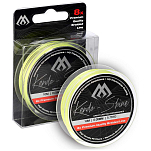 Mikado ZKS00Y-10-016 Kendo Shine Плетеная леска 10 м Желтый Fluo Yellow 0.160 mm 