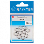 Flashmer AI25 Brises Inox Кольца Серебристый Silver 25 mm 