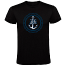 Купить Kruskis CA65500402C061 Футболка с коротким рукавом Old Sailor Черный Black XL 7ft.ru в интернет магазине Семь Футов
