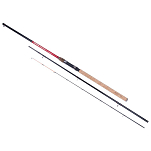 Mikado WAA843-330 Milestone Medium Feeder Удочка Для Ловли Карпа Черный Black / Red 3.30 m 