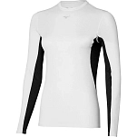 Mizuno a2ga1751-02-s Базовый слой с длинным рукавом Mid Weight-Light Crew White 30x25x2