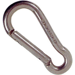 Kong GS71321 Открытая защелкивающаяся скоба Серебристый 7 mm 