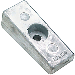 Martyr anodes 194-CM826134A Mercury Алюминиевый анодный клин Серебристый