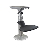 Springfield marine 66218 Norwegian Опора сиденья  Silver / Black 66-86 cm