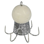 Salper 75JICO060 Round EGI Squid Jig 60g  White