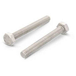 Euromarine 701801-UNIT A4 DIN 933 6x35 mm Винт с шестигранной головкой Silver
