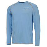 Savage gear 73661 Футболка с длинным рукавом Aqua UV Голубой Bonnie Blue L