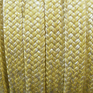 Купить Трос плетеный для крепления кранцев из волокна Kevlar/Pes HT Benvenuti KEW/PES-COVER-W/Y-12 Ø12мм белый/желтый 7ft.ru в интернет магазине Семь Футов