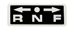 Наклейка, маркировка (R-N-F) Suzuki DF4-140A/DT9.9-40 2113191J00000