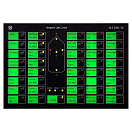 Купить Контрольная панель DHR NLS3000 NLS3000/40 241,5 x 144 x 60 мм 24/115/230 В для 40 навигационных огней 7ft.ru в интернет магазине Семь Футов
