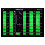 Контрольная панель DHR NLS3000 NLS3000/40 241,5 x 144 x 60 мм 24/115/230 В для 40 навигационных огней