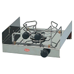 Плита газовая одноконфорочная ENO 0614910785 Xtrem-1/Atoll 2кВт 28-30мбар 290x353x121мм из нержавеющей стали 304L с держателем для кастрюль
