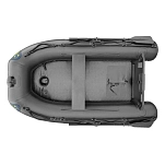Carp spirit 34CSACS780023 Надувная лодка Black Boat 240WI Серый Black 2 Places