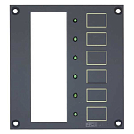 Pros NPE-038 6 Однополюсные мини-кулисные автоматические выключатели. модуль постоянного тока Голубой Black