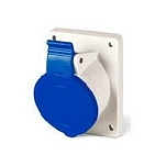 Plastimo 423343 Вилка IP44 2P 16A  Grey / Blue