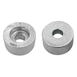 Super marine ANOAH03121 Suzuki Шайба Алюминиевый Анод Серебристый Grey 21 mm