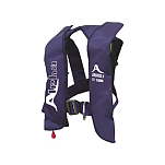 Детский надувной спасательный жилет Lalizas Alpha 20125 150N ISO 12402-3 синий с автоматическим пусковым механизмом и возможностью крепления страховки