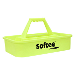 Softee 24135.019.162 Перевозчик для 12 Бутылки Желтый Yellow Fluor