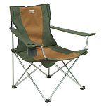 Shakespeare 1154482 Deluxe Folding Armchair Коричневый Brown / Green